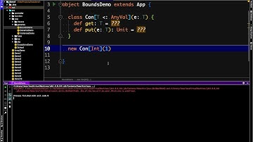 44) Scala generics. Bounds