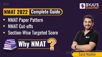 Why NMAT 2022? | Know NMAT Paper Pattern, NMAT Cut-Offs & Section-Wise Targeted Score | BYJU