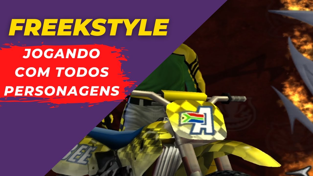 FREEKSTYLE PS2 AO VIVO ATÉ ZERAR - CABELO GAMER 