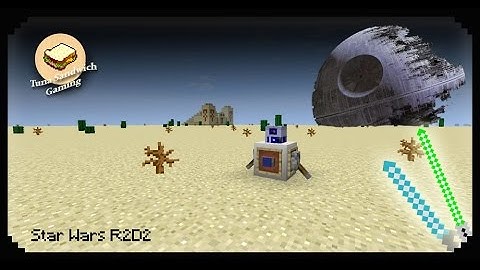 ✔ Minecraft: How to make R2D2 (Star Wars)