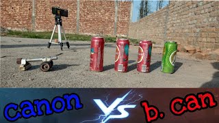 Canon Vs Metal Can Experiment Shocking Result Canan Testing पवरफल मन कनन ऐस नह करन