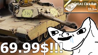 M1A1 CLICKBAIT EXPERIENCE I War Thunder's Brand New Vehicle