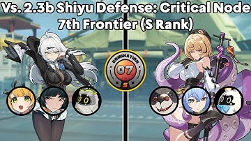 Yixuan Hypercarry & Yidhari Hypercarry Vs. 2.3b Shiyu Defense: Critical Node - 7th Frontier (S Rank)