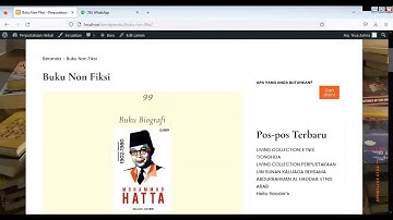 Tugas UAS Pembuatan Website Perpustakaan Menggunakan Wordpress Kelompok 3