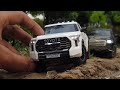 Realistic Toyota Tundra TRD Pro Mini Truck | Ft LC300 | Off-roading Diecast Model Cars