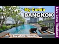 My condo in Bangkok  | 400$/Month - Gym, pool, near the sky Train #livelovethailand