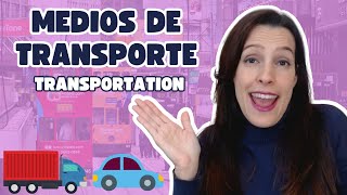 MEDIOS DE TRANSPORTE en Español  para niños 🍦Learn TRANSPORTATIONS in Spanish screenshot 2