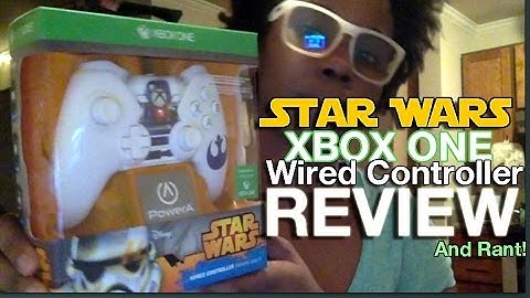 XBOX ONE Star Wars Wired Controller Rant and Review