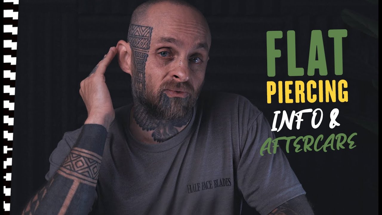 Flat Cartilage Piercing Info & Aftercare | UrbanBodyJewelry.com