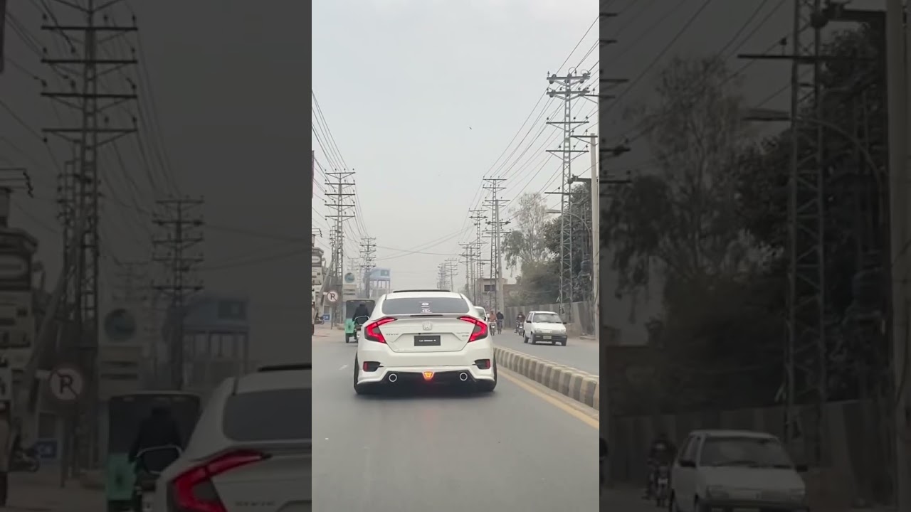 White civic 🤍 vlogship.