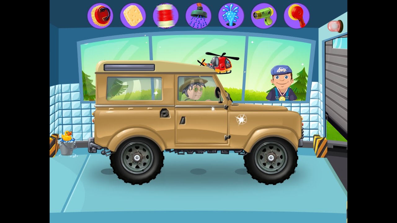 My Little Car Wash Brown Safari YouTube