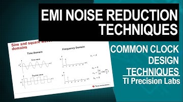 EMI noise reduction techniques