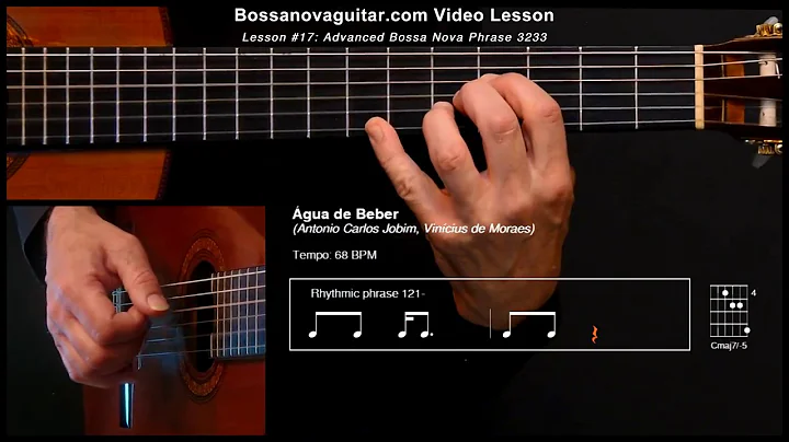 Água de Beber (Water to Drink) - Bossa Nova Guitar Lesson #17: Advanced Phrase 3233
