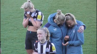 Heartbreak as tears flow | Full-time footage as Newcastle lose in the cup final to Hashtag