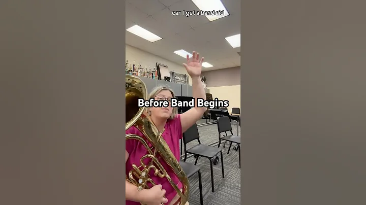 Before Band Class - #banddirector #band #bandteacher #flute #trumpet #clarinet #drummer #baritone