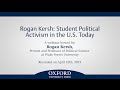 Rogan Kersh on Student Activism in the U.S. 📚