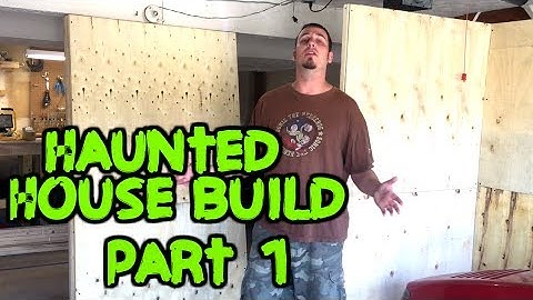 Garage Haunt Build 2015 - Part 1