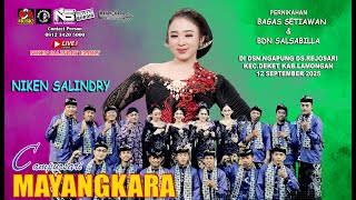 LIVE CAMPURSARI MAYANGKARA NIKEN SALINDRY || WEDDING BAGAS & SALSA DI REJOSARI LAMONGAN 12 SEP 2025