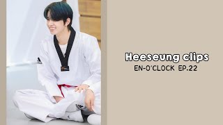 Heeseung Clips For Edit En-Oclock Ep.22
