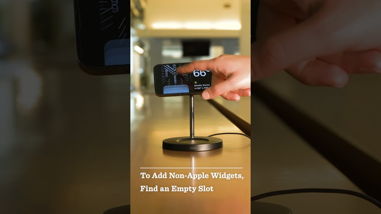 How To Add Widgets in StandBy Mode #shorts