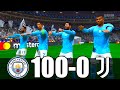 FIFA 23 | RONALDO, MESSI, MBAPPE, NEYMAR, ALL STARS | MANCHESTER CITY 100 - 0 JUVENTUS | UCL FINAL
