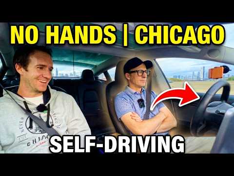 I Let My Tesla Drive Through Downtown Chicago — Here’s What Happened
