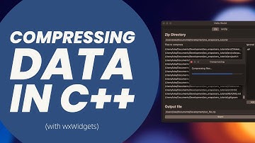 Learn to Develop a File Archiver App in C++ with wxWidgets - Here