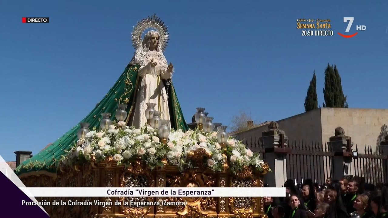 Procesión de la Cofradía Virgen de la Esperanza, Zamora (2023)