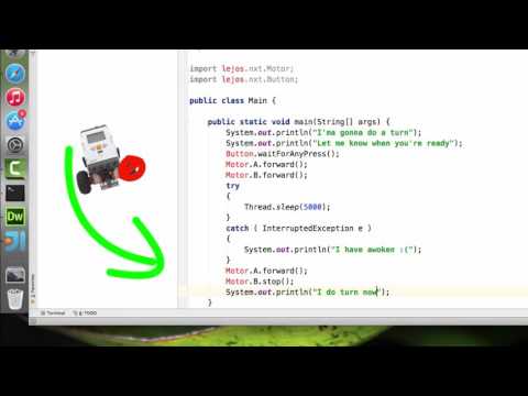 NXT + Java/Lejos: Basic Swing/Pivot Turn in IntelliJ