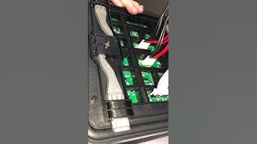 How to remove LED module from front | Outdoor LED Display for advertisements # led screen repair
