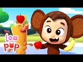 🍏Apples And 🍌Bananas - Learn vowels with Lea and Pop | Baby Songs | Happy Kids Songs