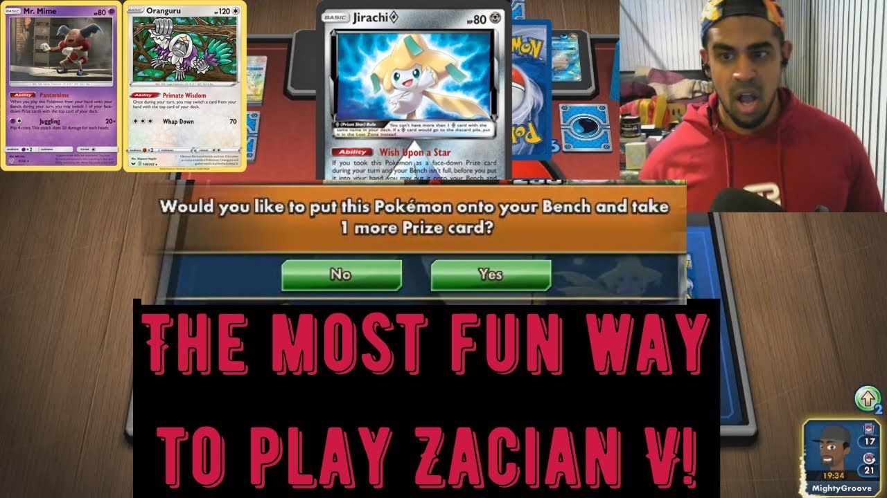 Zacian,Jirachi Prism, ADP Deck Profile! 5 prize Turns!! UPR-SSH