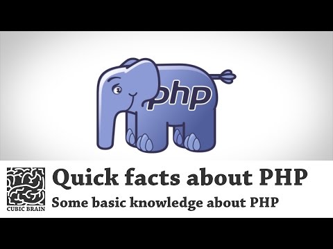 Quick facts about PHP