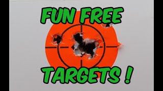Target Shooting   Having fun with free targets !