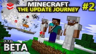 Minecraft BUT The Version Keeps Updating | Nostalgia