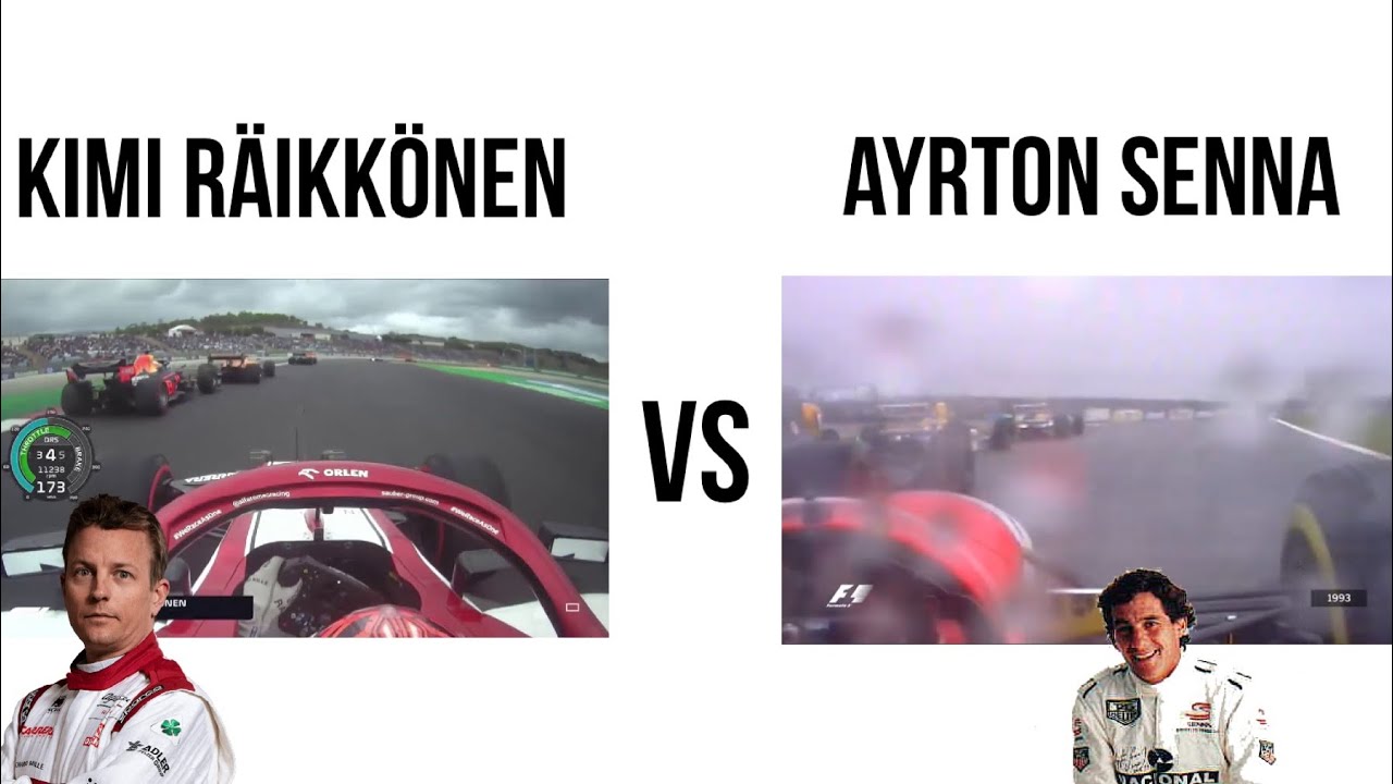 Lap of Gods Comparison: Senna 1993 vs Räikkönen 2020