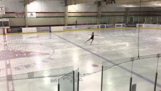 Kayla Morgan Preliminary Free Skate Test