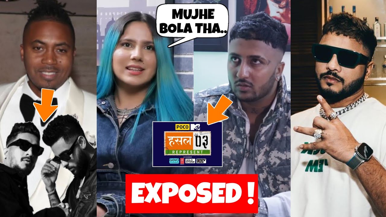 NAS ON DIVINE X KARAN AUJLA | AGSY REPLY & BOB B EXPOSED HUSTLE 03 ...