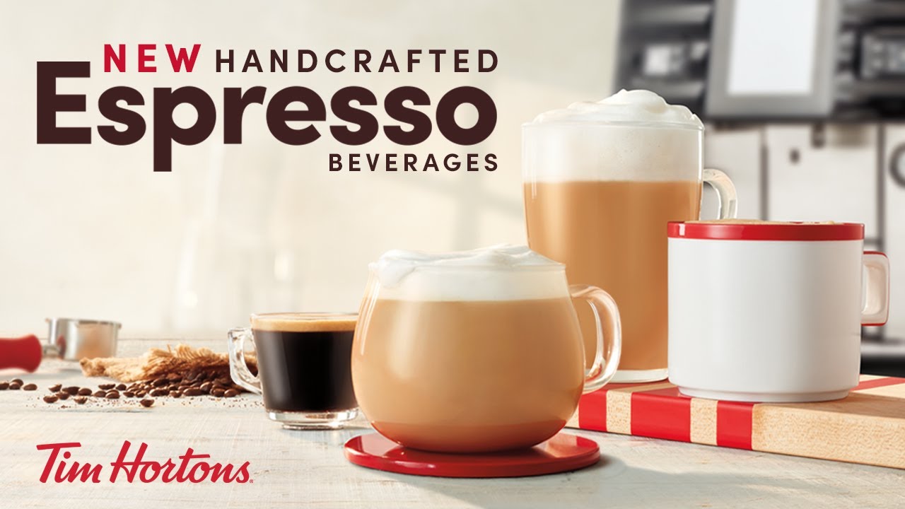 New Tims Handcrafted Cinnamon Caramel Oat Latte YouTube