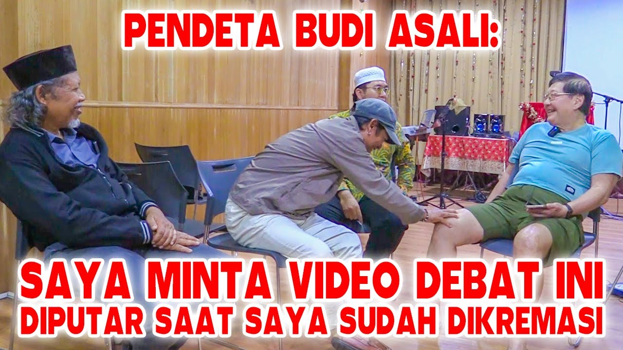 Pendeta Budi Asali Minta Debat Islam Vs Kristen Ini Boleh Rilis Setelah Dia Wafat
