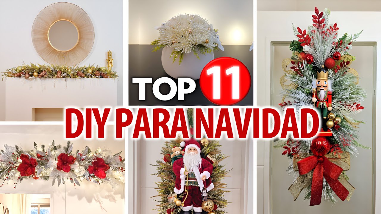 TOP 11 Decoraciones ORIGINALES para NAVIDAD 2025 CHRISTMAS DECORATIONS