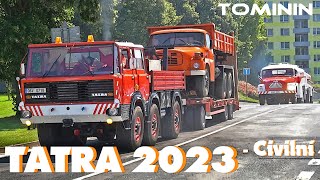 Nákladní automobil TATRA na srazech 2023 | Old truck on meeting in Czech republic