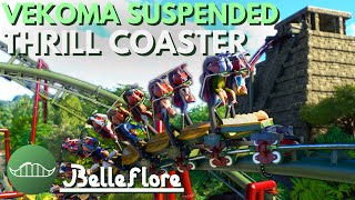 I Built a Vekoma Suspended Thrill Coaster in My MEGA PARK | Belleflore Ep. 11 | Planet Coaster 2