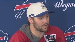 Bills QB Allen continuing to develop chemistry with WR Moore