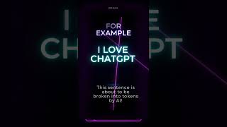 Details ChatGPT Secretly Break Your Text Like This 🤯 #ai #llm #aivideo  #generativeai #youtubeshorts #token Guide