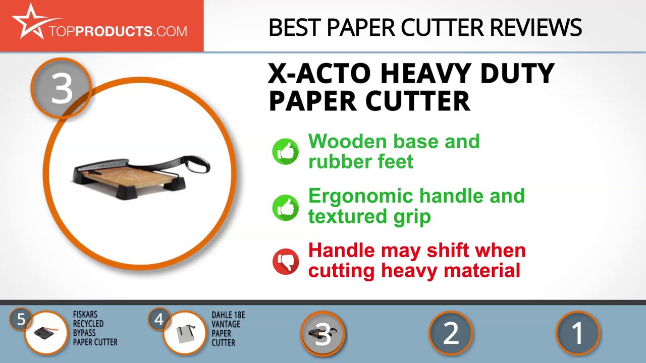 Best Paper Cutter Reviews How to Choose the Best Paper Cutter YouTube