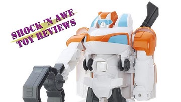 Playskool Heroes Transformers Rescue Bots Copter Crane Blades Review - SHOCK 