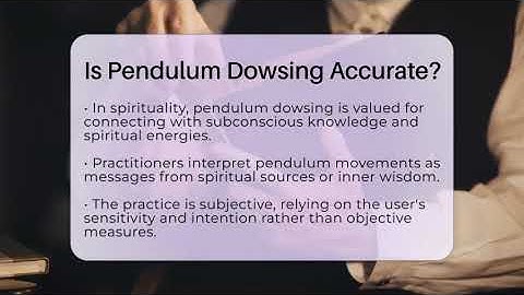 Is Pendulum Dowsing Accurate? - Spiritual Universe Unlocked