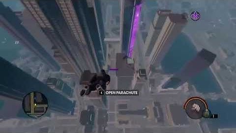 Saints Row the third Co-Op Fail base Jump