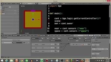 UPBGE - Opening Door With Key Python